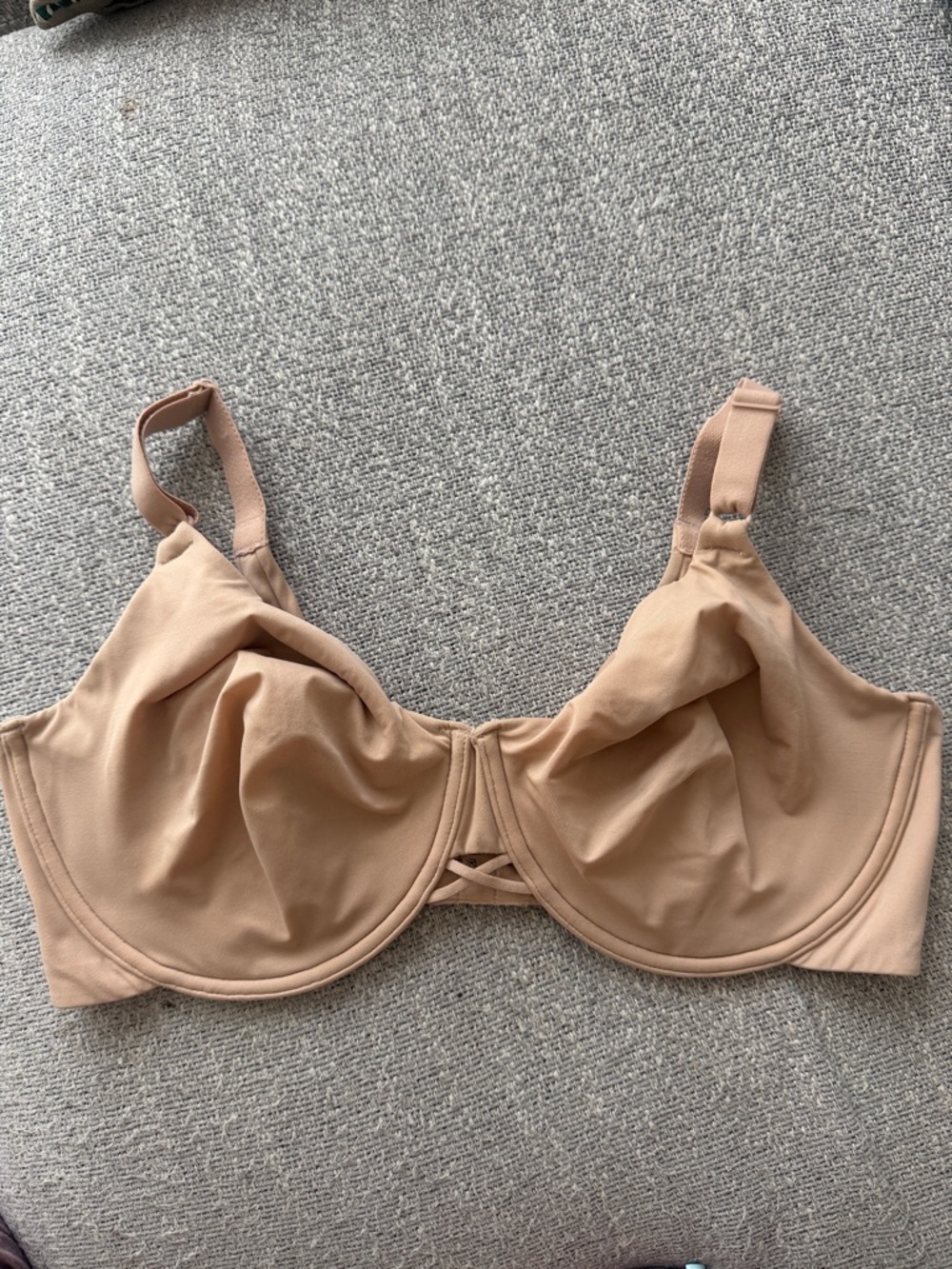 Vanity Fair Beige Underwire Bra